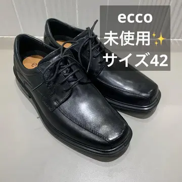 미사용 ECCO 남성용 가죽 신발 비즈니스 슈즈 EU42 26cm 헬싱키
