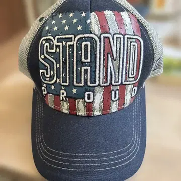 STAND PROUD 미국 국기 캡