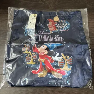 디즈니 스토어 판타지아 85주년 토트백 참 포함 미키