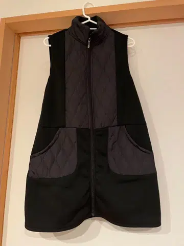 플리스 원단 여성용 베스트