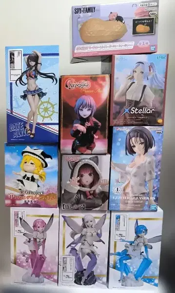 피규어 묶음 판매 (2번째 사진도 있습니다) 12점