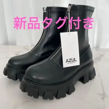택 포함 새상품 AZUL by MOUSSY 블랙 부츠 S