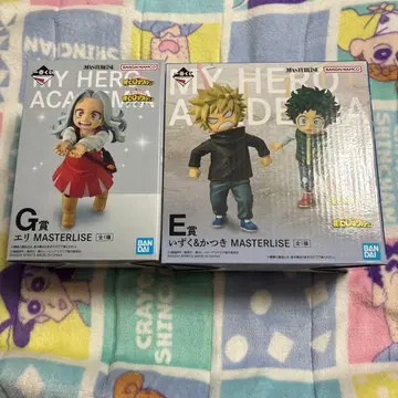 나의 히어로 아카데미아 제일복권 이즈쿠&카츠키 엘리 세트