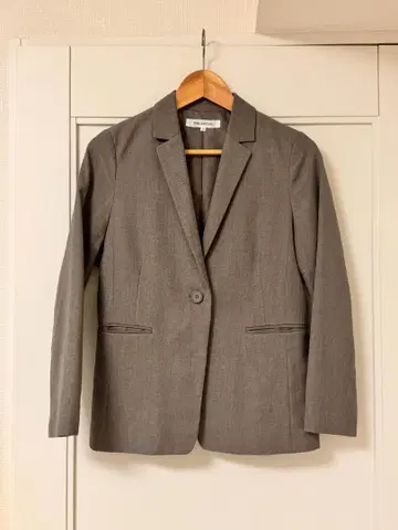 NATURAL BEAUTY BASIC 테일러드 자켓 S 그레이