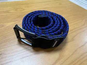 NEIGHBORHOOD 네이버후드 웨빙 벨트 파랑 브라운