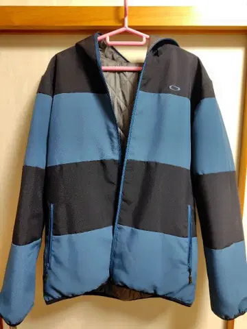 구제 의류 후드 부착 점퍼 리버서블 L