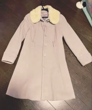 axes femmes 연보라 퍼 롱 코트