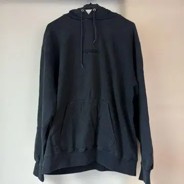 XLARGE 블랙 후드 부착 후드티