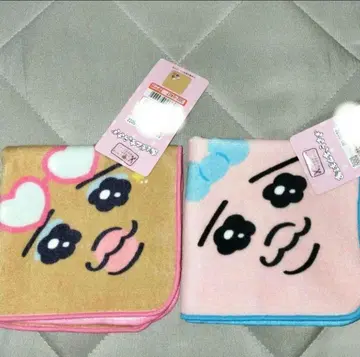 빤쮸토끼 핸드 타월 2종류 갸루 빤쮸 택 포함