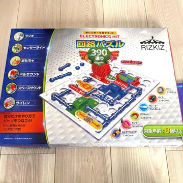 RizKiz 회로 퍼즐 390 부품