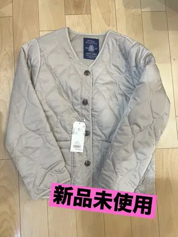 미사용 새상품 아이보리 퀼팅 자켓 38