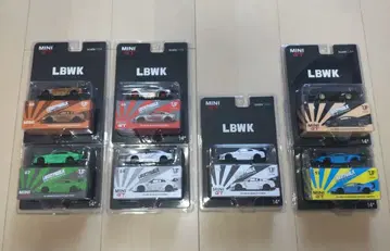 LibertyWalk LBWK LB MINIGT TSM 7대 세트