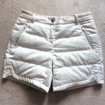 새상품급 [까스텔바작] 골프 다운 숏팬츠 허리 64