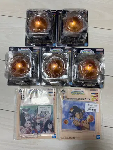 제일복권 드래곤볼 F상 드래곤볼 스트랩 5개 5종 세트