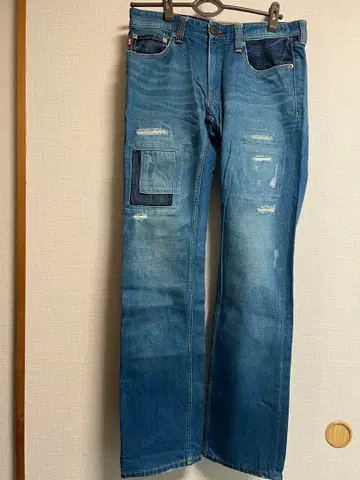 Lyric 데미지 데님 청바지 M