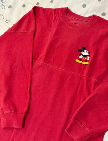 디즈니 미키마우스 스피릿 저지 긴팔 레트로 스피저
