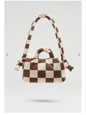 미사용! 오렌드 체커 브라운 숄더백