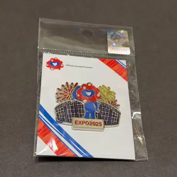 EXPO2025 미야쿠미야쿠 핀 배지 오야네 반지 불꽃놀이