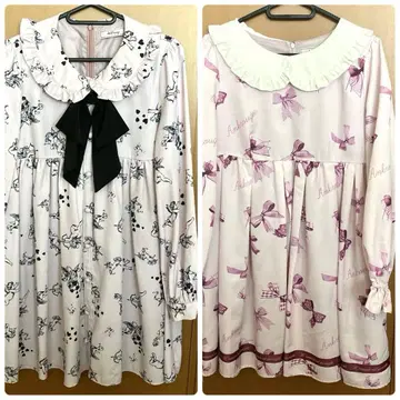 앙크루즈 원피스 2세트 M