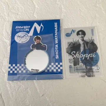 SnowMan 와타나베 쇼타 스티커, 미러 스티커