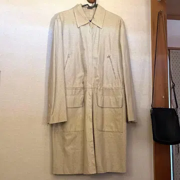 i blues 가죽 코트