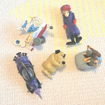 HG 치키치키 머신 대 레이스 애니메이션 트레이딩 피규어 5체 세트 켄켄