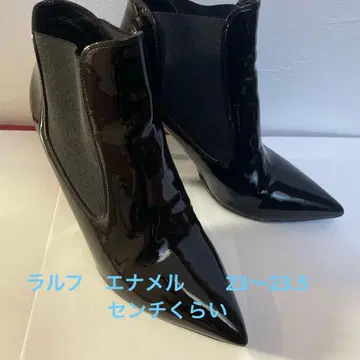 랄프 에나멜 부츠