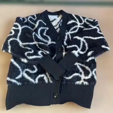 [ 새상품급 ] AER 니트 가디건 두꺼운 원단 블랙