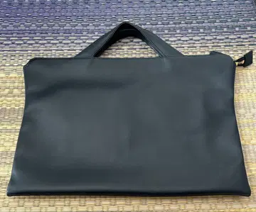 TRION 네이비 심플 비즈니스 백 포멀 백 A4 수납 가능