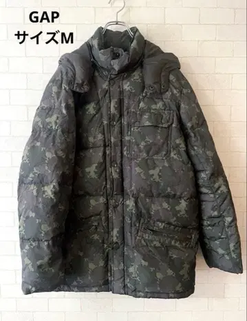 GAP 카모 패턴 다운 자켓 M