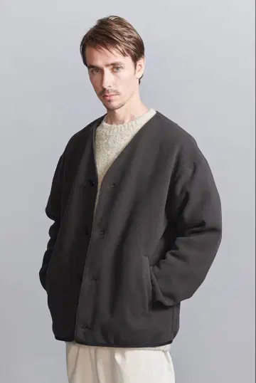 B&Y UNITED ARROWS 에어로 플리스 아우터 가디건