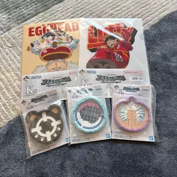 원피스 제일복권 파일&러버 모듬