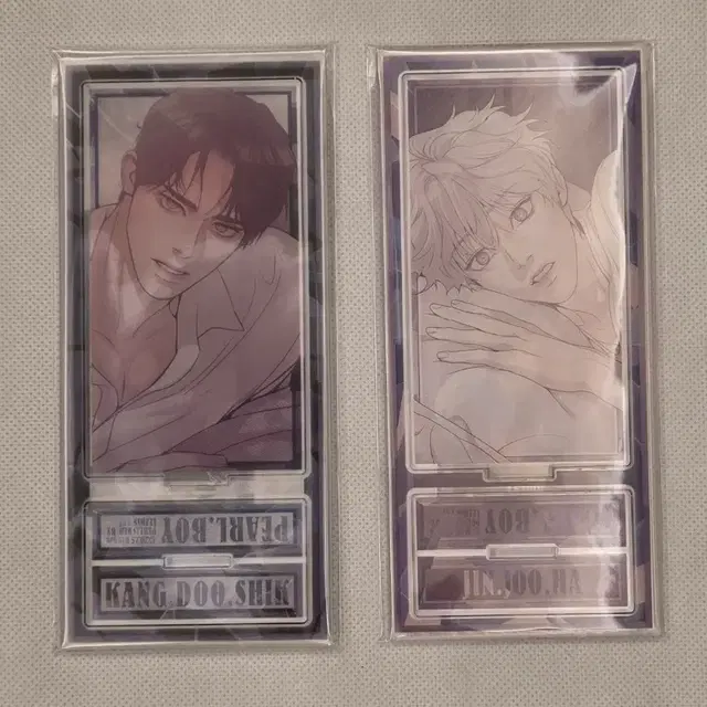 조개소년 레봄카페 굿즈 아크릴스탠드 두식. 주하