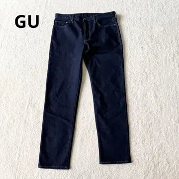 지유 기모 플리스 스트레치 슬림진 웜 팬츠 남성용 L 미사용급