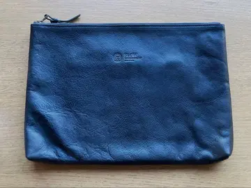 SLOW 가죽 백 블랙