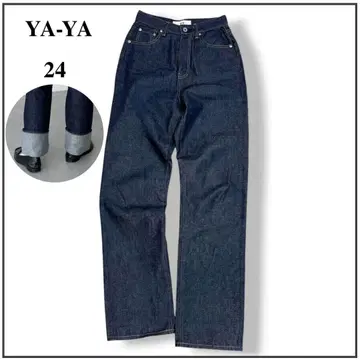 CANAL JEAN YA-YA 야야 하이웨스트 스트레이트 데님 팬츠 24