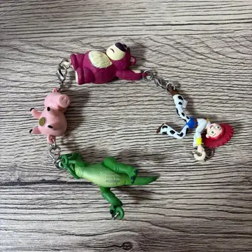 토이 스토리 3 흔들흔들 이어지는 마스코트 3종 세트