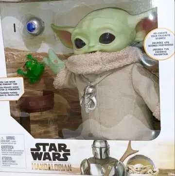 스타 워즈 만달로리안 차일드 피규어
