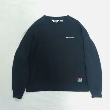 BEN DAVIS 자수 로고 심플 맨투맨 블랙 XL