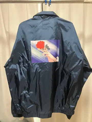 OHPEARL 오팔 도쿄 네이비 나일론 자켓