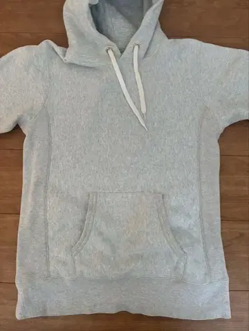 Champion 리버스 위브 라이트 그레이 후드티