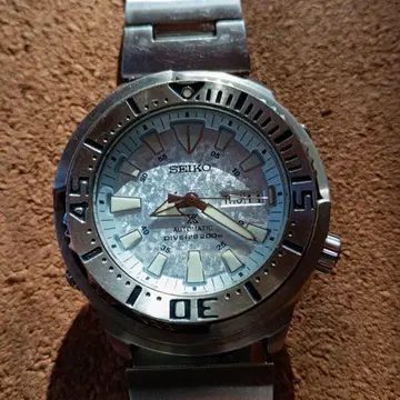 SEIKO 자동 와인딩 다이버 워치 200m