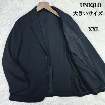 [ 빅 사이즈 ] 2023년 모델 유니클로 컴포트 자켓 블랙 XXL
