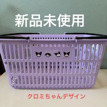 산리오 쿠로미 바스켓 레지 바스켓 쇼핑 바스켓