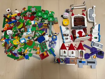 레고 슈퍼 마리오 피치 성 부품 세트 마리오, 루이지, 피치 코스