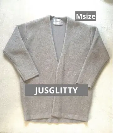 [ JUSGLITTY ] 니트 가디건 코트 [ 새상품급 ]