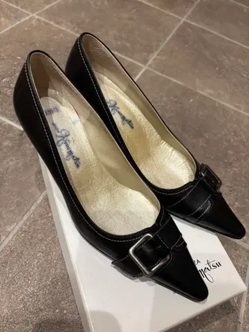 Ginza Kanematsu 블랙 하이힐 펌프스 23.0 used