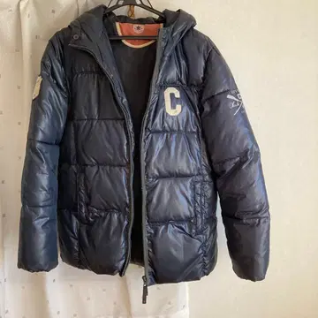 CONVERSE ALL STAR 네이비 다운 자켓