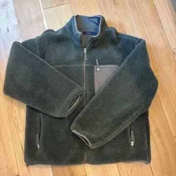 RAGEBLUE 플리스 자켓 L 사이즈 올리브 그린 beams