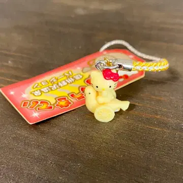 지역 한정 키티 신슈 노자와 온천 버전 스트랩 족쇄